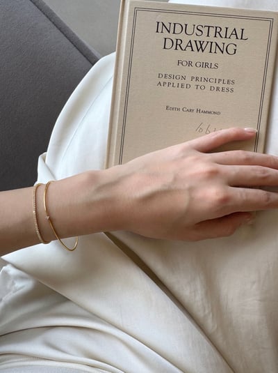 S925 Solitaire Diamond Bangle 單鑽可調式手環4