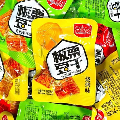 豆多奇新品板栗豆干即食小裝五香麻辣小零食獨立小包裝辦公室小吃隨身可帶 質保9月7