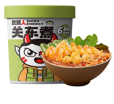 食族人酸辣粉桶装系列 24桶/箱 可订6/12/24/36/483