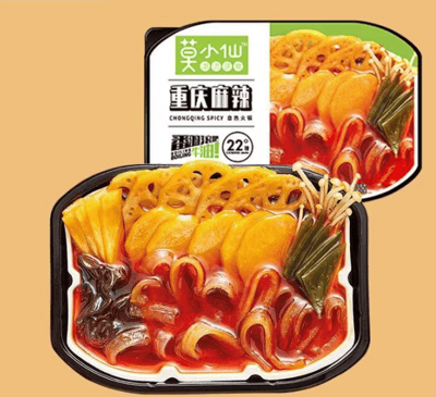 莫小仙自熱火鍋酸辣粉小面 网红宵夜好吃不贵 质保9月2