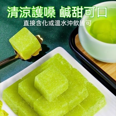 清喉潤嗓的海鹽檸檬薄荷梨膏糖160/罐6