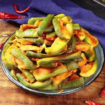 山東正宗香脆可口五香濰坊蘿卜干香辣開胃特產腌制水果蘿卜干條可即食 質保9個月3