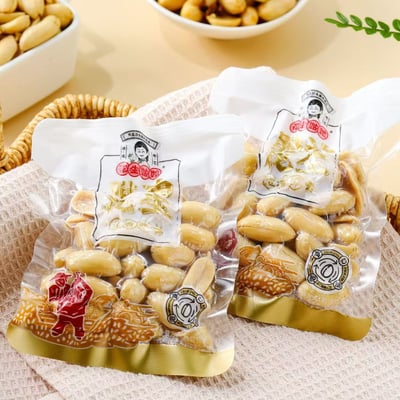 花生姑娘脫油花生米獨立小包裝10斤裝下酒菜五香多味花生米即食休閑零食 質保6月5