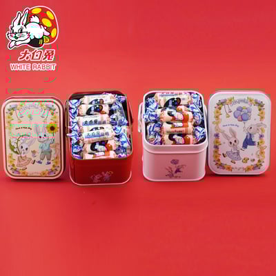 經典國貨大白兔奶糖禮盒裝混合口味裝兒童春節禮盒125g7