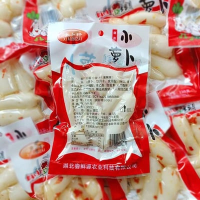 新萝卜上市小卜仔山椒酸辣萝卜130克酸辣脆爽嘎嘎脆口口爆汁 质保8个月5