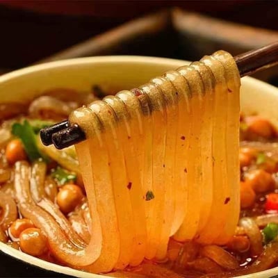 正宗重慶酸辣粉專用粉絲商用開店批發紅薯粉粗細粉條20斤裝 質保2年8