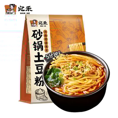 宛禾米線系列袋装桶装南阳特产开水冲泡方便面速食即食 质保10月1