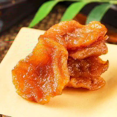 0添加萊陽秋月梨干可泡水潤喉梨干水果干零食独立包装果脯 質保4個月8