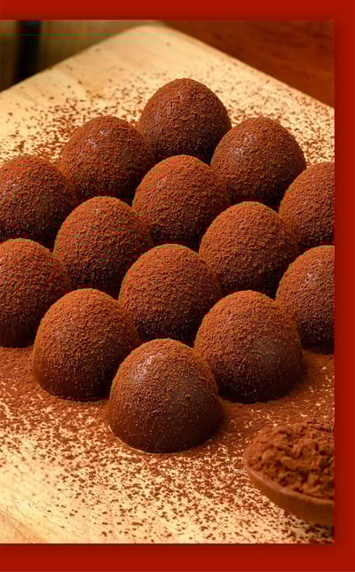 卜珂松露型黑巧克力408g碗装网红零食糖果送女友（代可可脂）4