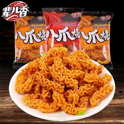 輩兒香吮指八爪燒40g追劇零食休閑小吃大禮包天津網紅爆款批發  質保9個月5