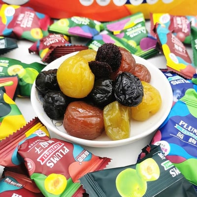 新榕園繽紛彩虹梅500克/包獨立小包裝3