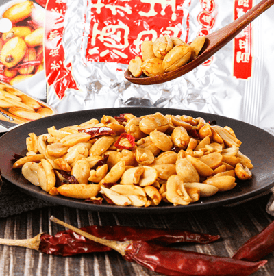百世興酒鬼花生米18g無殼花生豆醇香味川式麻辣味炒貨零食2