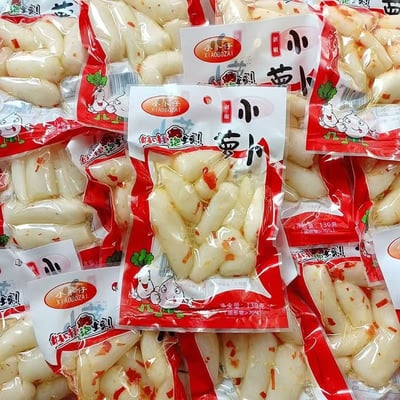 新萝卜上市小卜仔山椒酸辣萝卜130克酸辣脆爽嘎嘎脆口口爆汁 质保8个月2