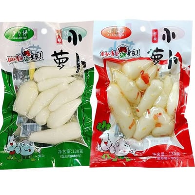 新萝卜上市小卜仔山椒酸辣萝卜130克酸辣脆爽嘎嘎脆口口爆汁 质保8个月6