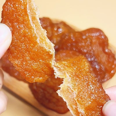 0添加萊陽秋月梨干可泡水潤喉梨干水果干零食独立包装果脯 質保4個月9