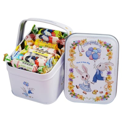 經典國貨大白兔奶糖禮盒裝混合口味裝兒童春節禮盒125g8