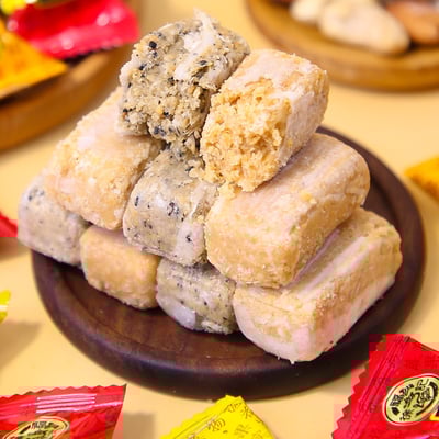 徐福记酥心糖黑芝麻果仁味酥脆老式传统糖果结婚喜糖零食批发4