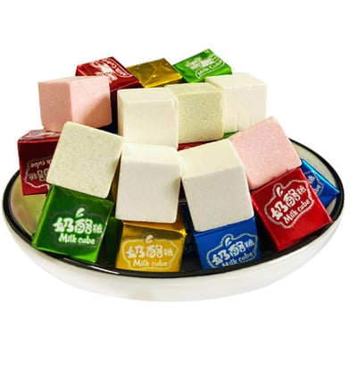 魔方奶酪糖方块糖多口味混合散装喜糖年货糖果硬糖儿童零食批发 质保12月1