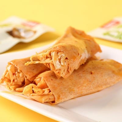 嘉利豐豆卷夾心竹筍海帶絲金針菇豆卷豆皮香辣開胃休閑零食深夜飽腹小吃 質保9月4