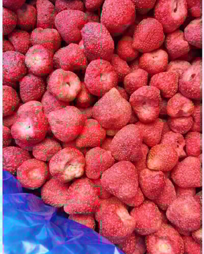 草莓凍乾B級中大果 FD草莓凍干脆 低溫鎖鮮整顆草莓粒 酥脆爽口酸酸甜甜1