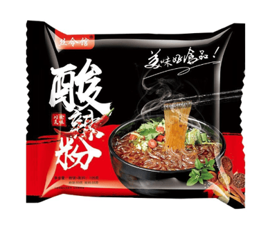 絲令館酸辣粉105克/袋 整箱48袋 酸辣可口 红薯粉劲道1