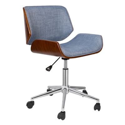 Edric埃德瑞克可調式布面曲木電腦椅 兩色可選2