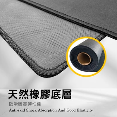 電競滑鼠墊80x30cm-黑色8