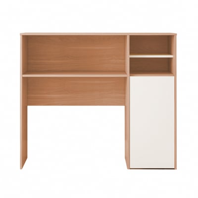 Fika悠享系2開1門收納蝴蝶桌餐櫃-原木色18