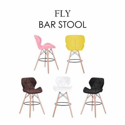 Fly芙萊蝴蝶吧檯椅-五色可選11