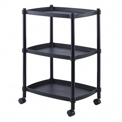 Lightart輕量化三層長方收納置物推車-三色可選3