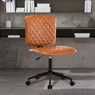 Orlin歐琳工業風復古電腦椅-棕色14