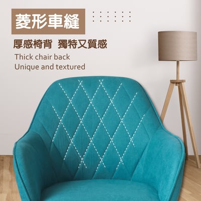 Noa諾雅簡約布面扶手電腦椅-三色可選3