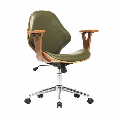 Lilian莉莉安造型扶手曲木電腦椅-兩色可選15