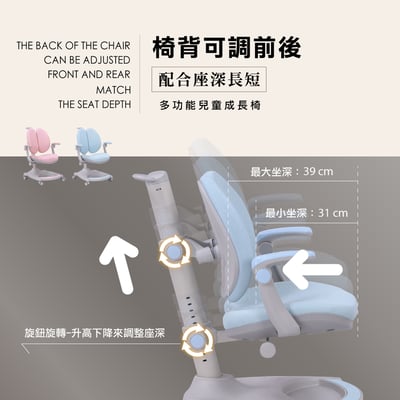 MUMU沐沐多功能兒童成長椅-兩色可選11