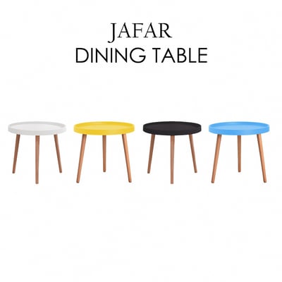 Jafar伽法爾北歐造型小圓几-四色可選5