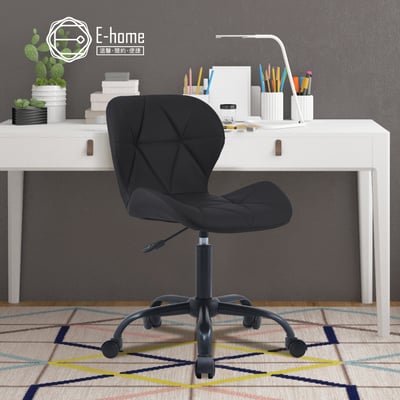 Goffney加夫尼PU軟墊黑腳電腦椅-五色可選17