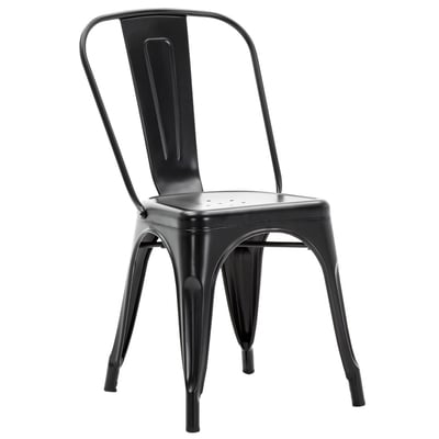 Sidney希德尼工業風金屬高背餐椅-七色可選4