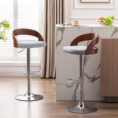 Winni溫妮曲木吧檯椅-兩色可選17