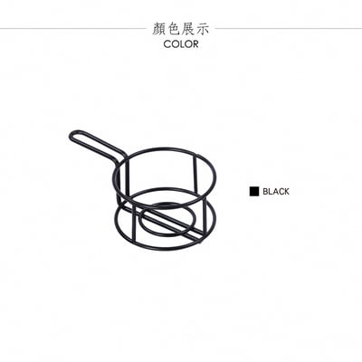金屬杯架-黑色