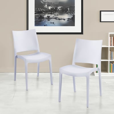 Canteen坎丁簡約北歐可堆疊多功能化妝會議餐椅-兩色可選13