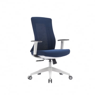 Vortex 2.0 旋流白框中背半網扶手人體工學電腦椅-三色可選15