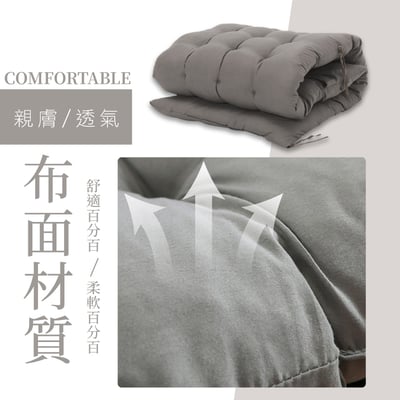 Cora可娜圓管&方管休閒躺椅搭配椅墊-三色可選