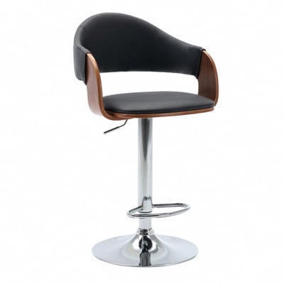 Bonnie邦妮曲木PU可調式吧檯椅-兩色可選2