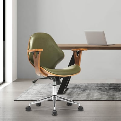 Lilian莉莉安造型扶手曲木電腦椅-兩色可選20