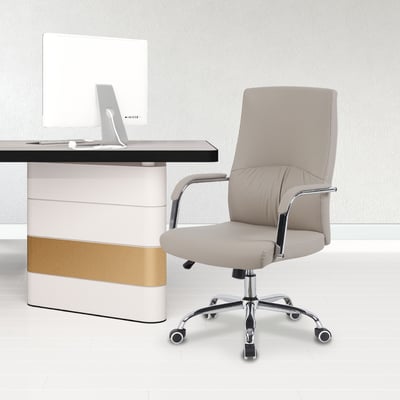 馭尚PU皮高背人體工學椅-兩色可選17