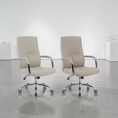 馭尚PU皮高背人體工學椅-兩色可選14