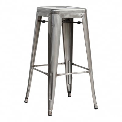 Yanni亞尼工業風可堆疊金屬吧檯椅-高76cm-四色可選17