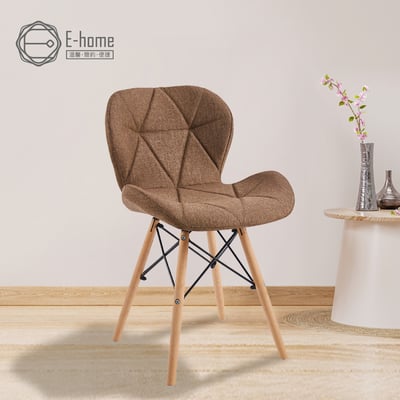 Jace婕斯菱格紋布面休閒餐椅-三色可選16