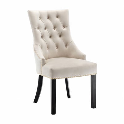 Priya普利亞奢華拉扣微翼木質腳休閒餐椅-四色可選17