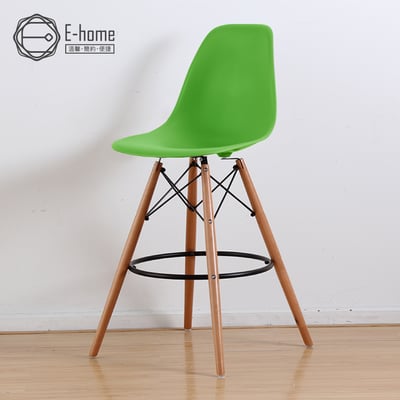 EMSH北歐經典造型吧檯椅-七色可選19